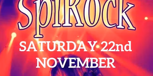 SPIROCK - Classic rock guitarist\/vocalist - FREE ENTRY