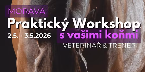 Praktick\u00fd workshop s va\u0161imi ko\u0148mi VETERIN\u00c1\u0158 & TREN\u00c9R