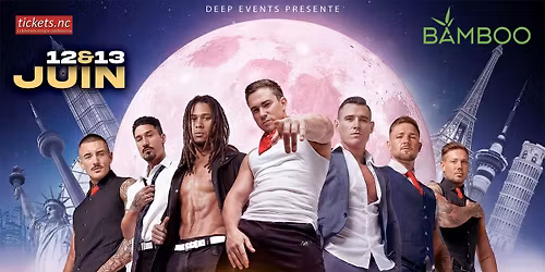 MAGIC MEN - World tour 2026 - Destination Noum\u00e9a