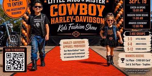 Little Miss & Mister Cowboy H-D Kids Fashion Show