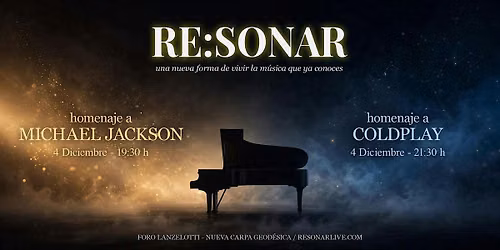 RE:SONAR \u2022 MICHAEL JACKSON en PIANO [CDMX]