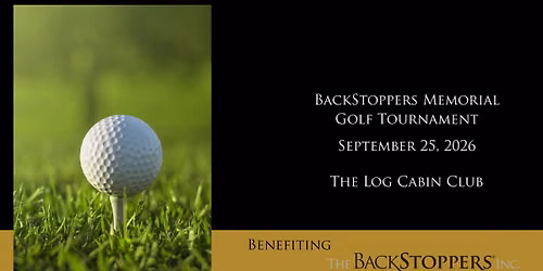 BackStoppers Memorial Golf Tournament