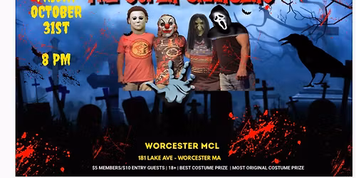 HALLOWEEN \ud83c\udf83 COSTUME \ud83d\udc79PARTY w\/ The Super Chargers