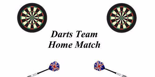 Mens Darts Team Home Match