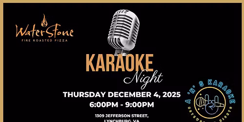 Karaoke Night at Waterstone Pizza