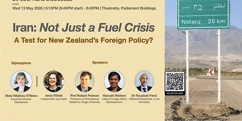 Iran: Not Just a Fuel Crisis \u2014 A Test for New Zealand\u2019s Foreign Policy?