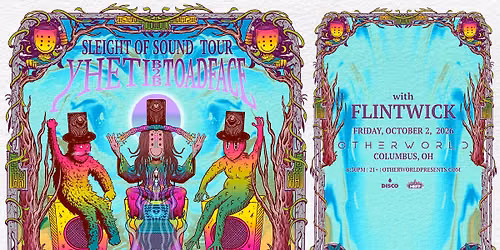 YHETI and TOADFACE + FLINTWICK @ Otherworld 10\/2\/26