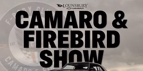2026 Annual Camaro & Firebird Show