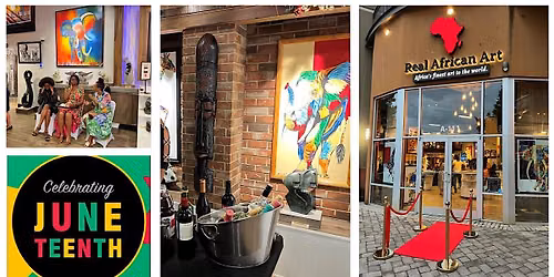 "Sip & See @ the Gallery" -  Juneteenth Edition - Sat 6/27/26