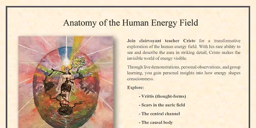 Anatomy of the Human Energy Field