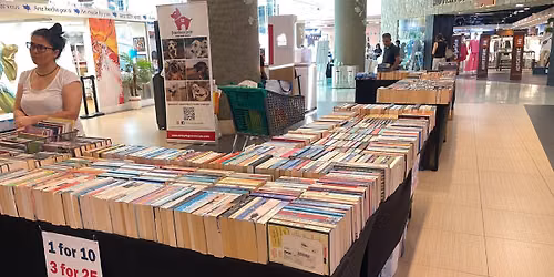 Pre-loved books sale