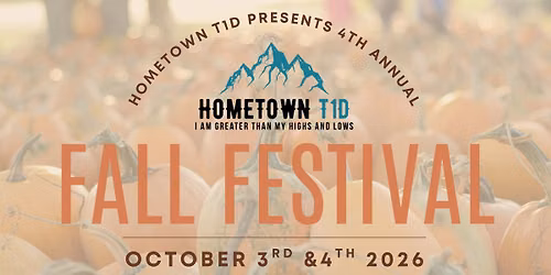 4th Annual Hometown T1D Fall Festival