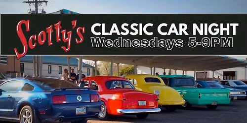 Classic Car Night @ Scotty's Drive-In