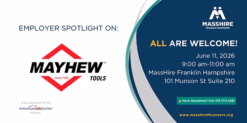 Employer Spotlight with Mayhew Tools\/Deerfield Packaging