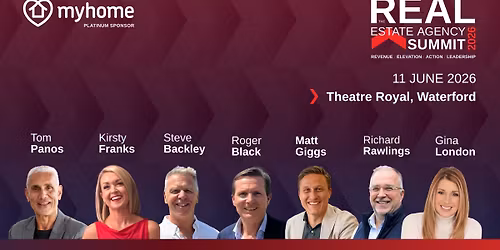 The REAL Estate Agency Summit | 16th June 2026 | Waterford