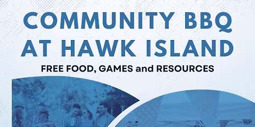 Community BBQ at Hawk Island