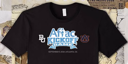 Aflac Kickoff Game - Auburn Tigers vs Baylor Bears Football at Mercedes-Benz Stadium
