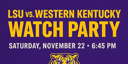 LSU Football Watch Party