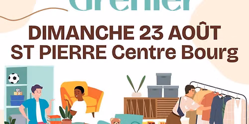 VIDE GRENIER DE ST PIERRE LE MOUTIER (58)