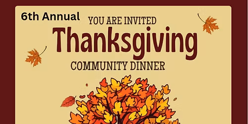 Community Thanksgiving Dinner!