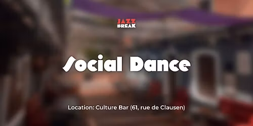 Jazz Break Social Dance + Workshop