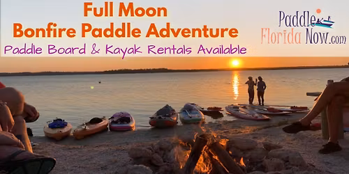 Sunset & Full Moon Island Bonfire - Ormond