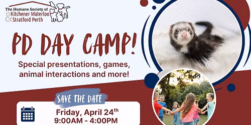 PD Day Camp @ the KW Humane Society