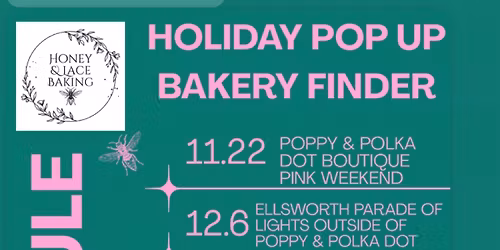 Honey & Lace Holiday Pop Up