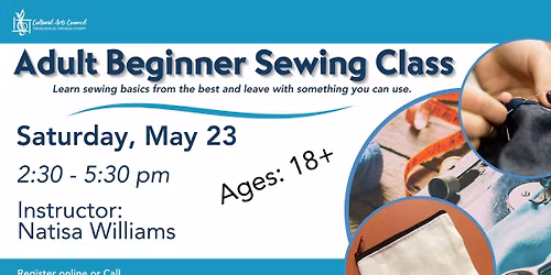 Adult Beginner Sewing Class