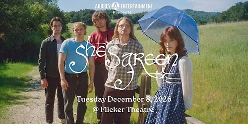 she's green w\/ special guest Lana Leone @ Flicker Theatre (Athens, Georgia)