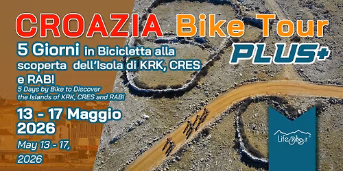 CROAZIA BIKE TOUR alla scoperta dell'Isola di KRK, CRES e RAB 