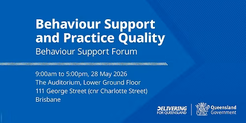 BSPQ - Positive Behaviour Support Forum
