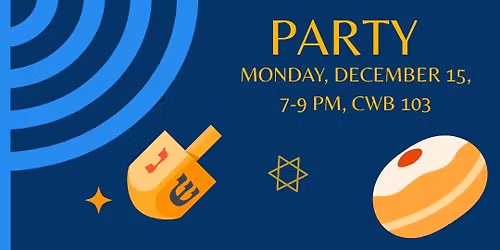 UMBC Hillel Chanukah Party