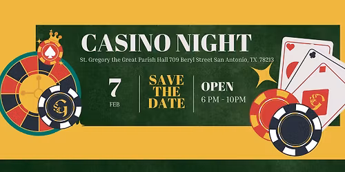 St. Gregory the Great Casino Night
