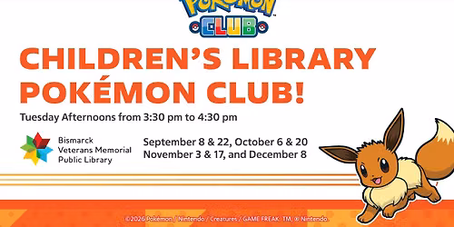 Children\u2019s Library\u0003Pok\u00e9mon Club