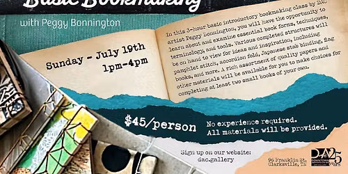 Basic Bookmaking Workshop @DAC