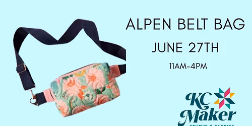 Alpen Belt Bag Workshop
