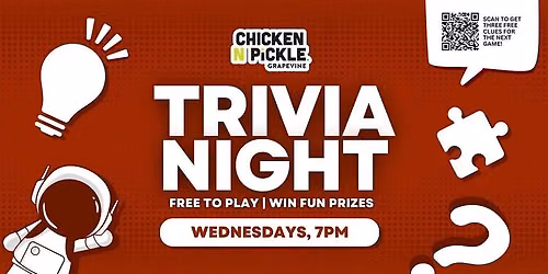 Grapevine Trivia Night | Chicken N Pickle (Grapevine)