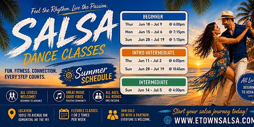 SALSA DANCE CLASSES for BEGINNERS