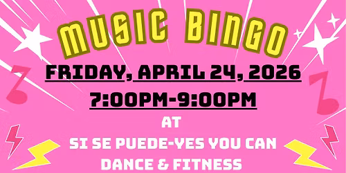 \ud83c\udfb6 MUSIC BINGO NIGHT at SSP \ud83c\udfb6