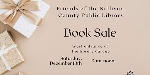 December Friends Book Sale