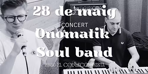 CONCERT ONOMATIK: A Night of Soul, Jazz, and Pop
