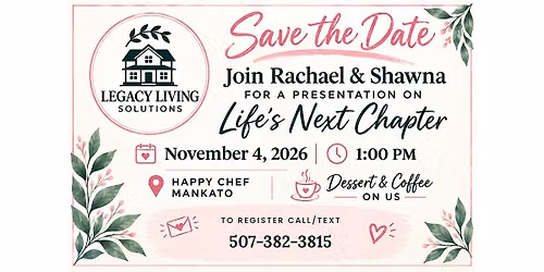 Legacy Living - Life's Next Chapter