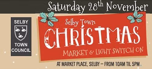 Selby Christmas Market and Light Switch on