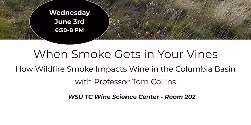When Smoke Gets in Your Vines - How Wildfire Smoke Impacts Wine in the Columbia Basin