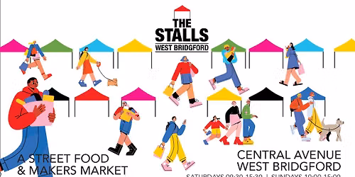 Artisan Street Food & Makers Market - The Stalls. West Bridgford 