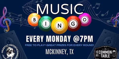 Music Bingo at The Common Table McKinney