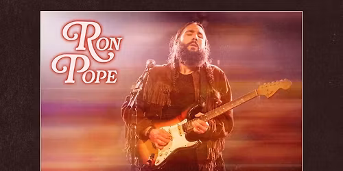 Ron Pope at Nancy and David Bilheimer Capitol Theatre