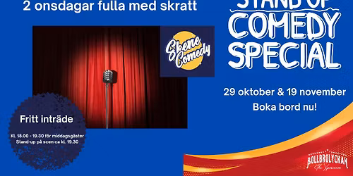 Stand-up p\u00e5 Bollbrolyckan