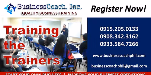 Training the Trainers